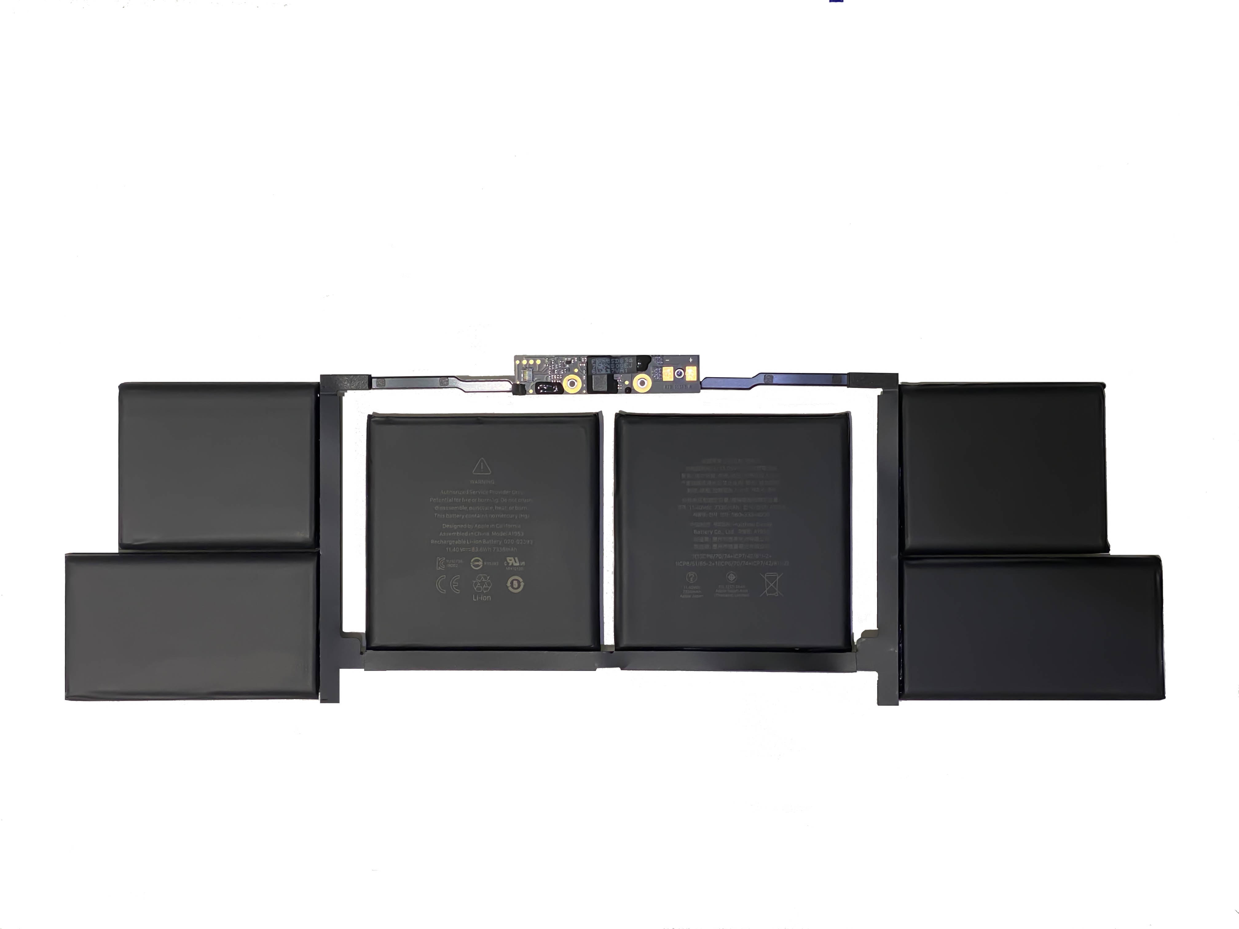 замена батареи macbook pro 15 2019